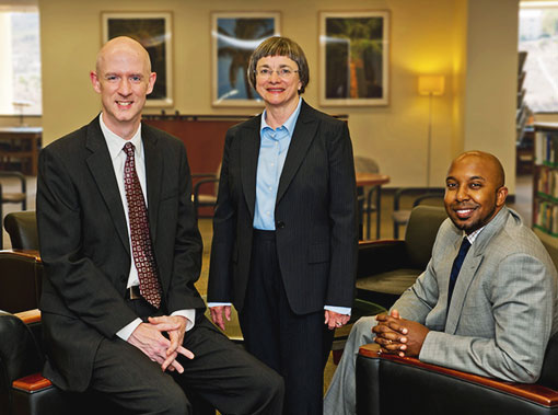 Al Sturgeon, Carlton Oliver, and Margaret Barfield