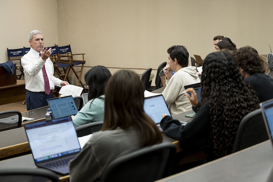 faculty teaching dispute resolution classroom