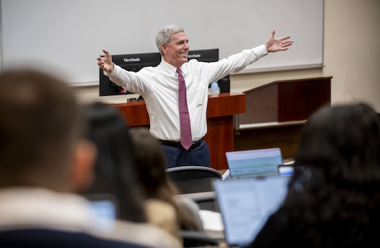 pepperdine law faculty teaching in classroom