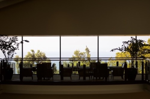 Ocean View from Law School Lobby