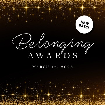 Belonging Awards 2023 graphic image