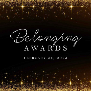 Belonging Awards 2023 graphic image