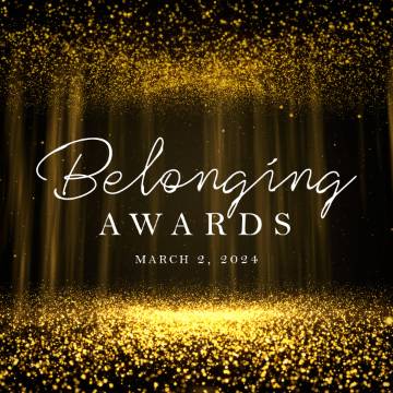 Belonging Awards 2024 graphic