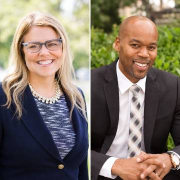Stephanie Blondell and Shaphan Roberts Pepperdine Caruso Law Straus Institute