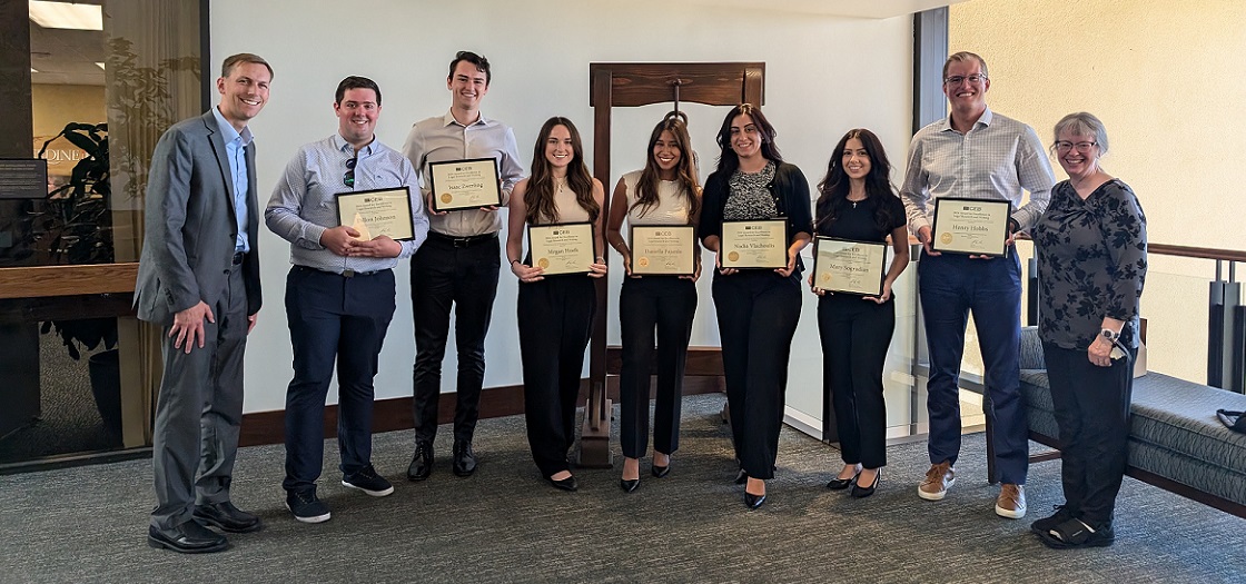 Caruso Law student CEB winners 2024