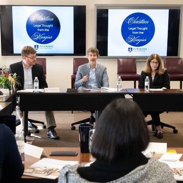 Christian Legal Thought panel 2025