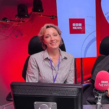 Colleen Graffy on BBC News July 2023