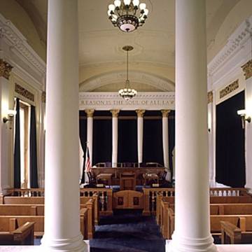 Federal courtroom