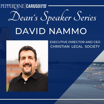 David Nammo Deans Speaker Series photo