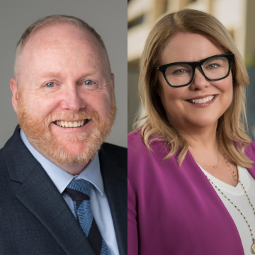 David Dowling and Stephanie Blondell