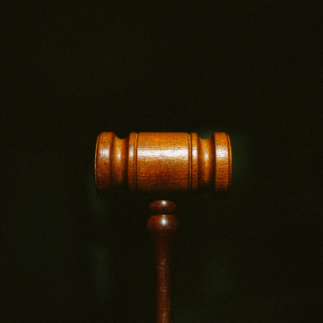 A gavel