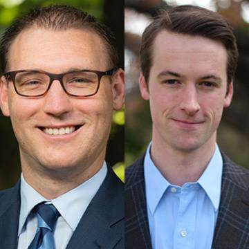 Jacob Charles and Joel Johnson Pepperdine Caruso Law faculty