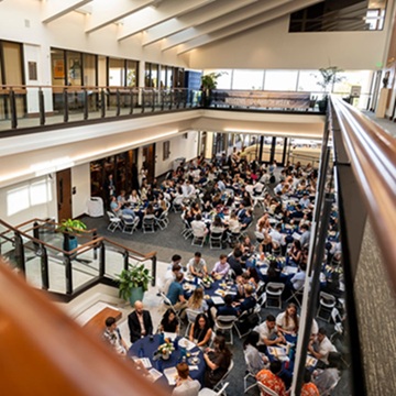Launch Week 2026 atrium