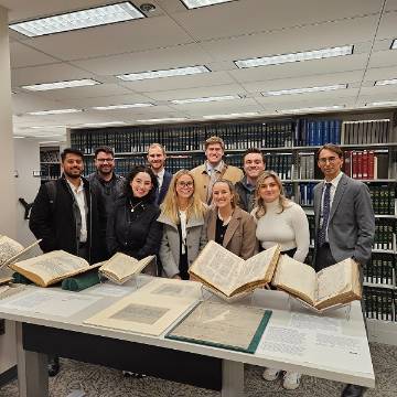 Pepperdine Caruso Law students at Library of Congress 
