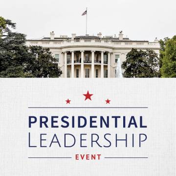Event graphic with White House 