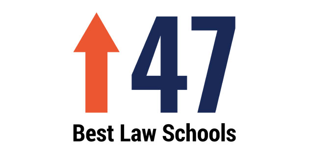 47 best law schools graphic