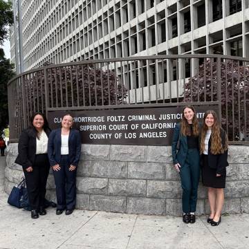 Restoration and Justice Clinic students