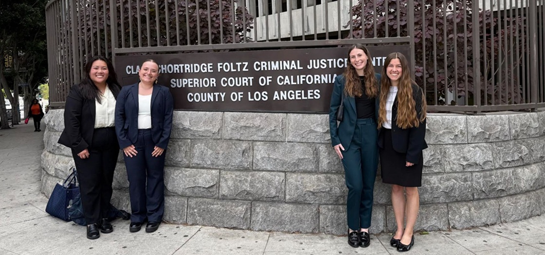 Restoration and Justice Clinic students