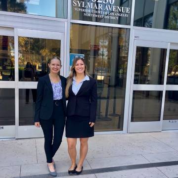 Restoration and Justice Clinic students