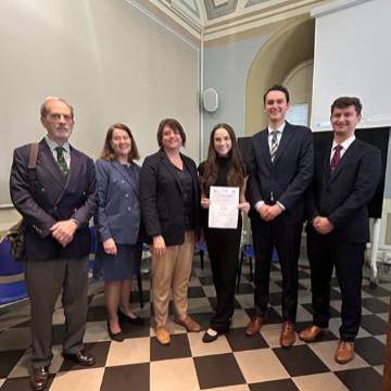 Caruso Law team International Moot Court Law Religion 2026