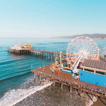 Photo of Santa Monica pier