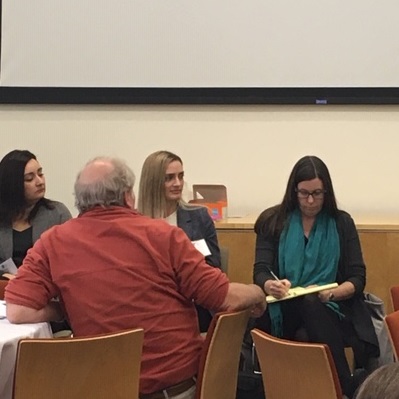 Sophia Hamilton at conference