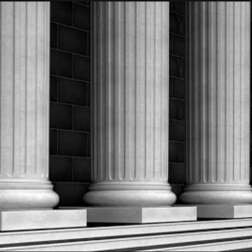 Photo of court columns