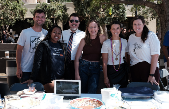 Members of the South table for Global Village Day