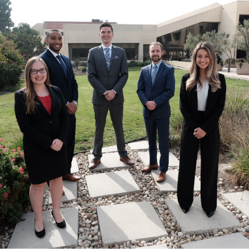 Photo of 2021 trial advocacy team